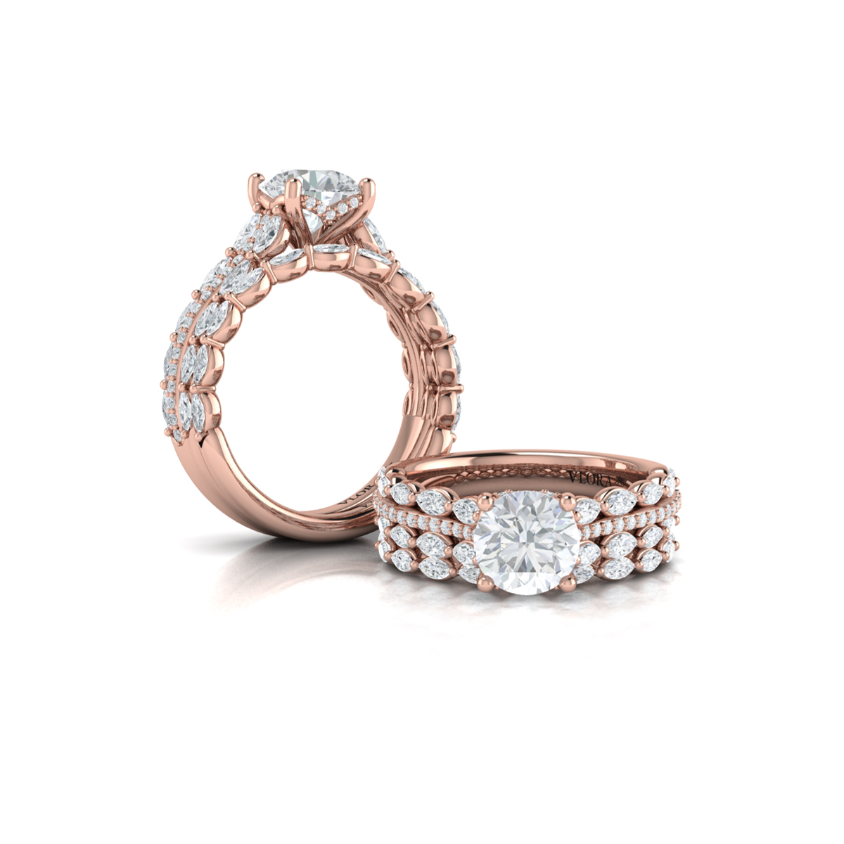 Matching Band for Harmony Engagement Ring
