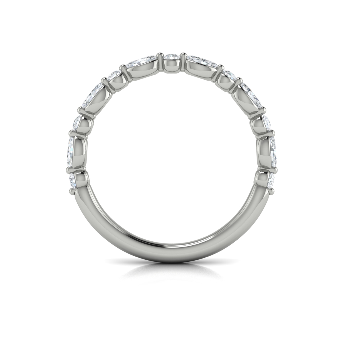 Matching Band for Harmony Engagement Ring