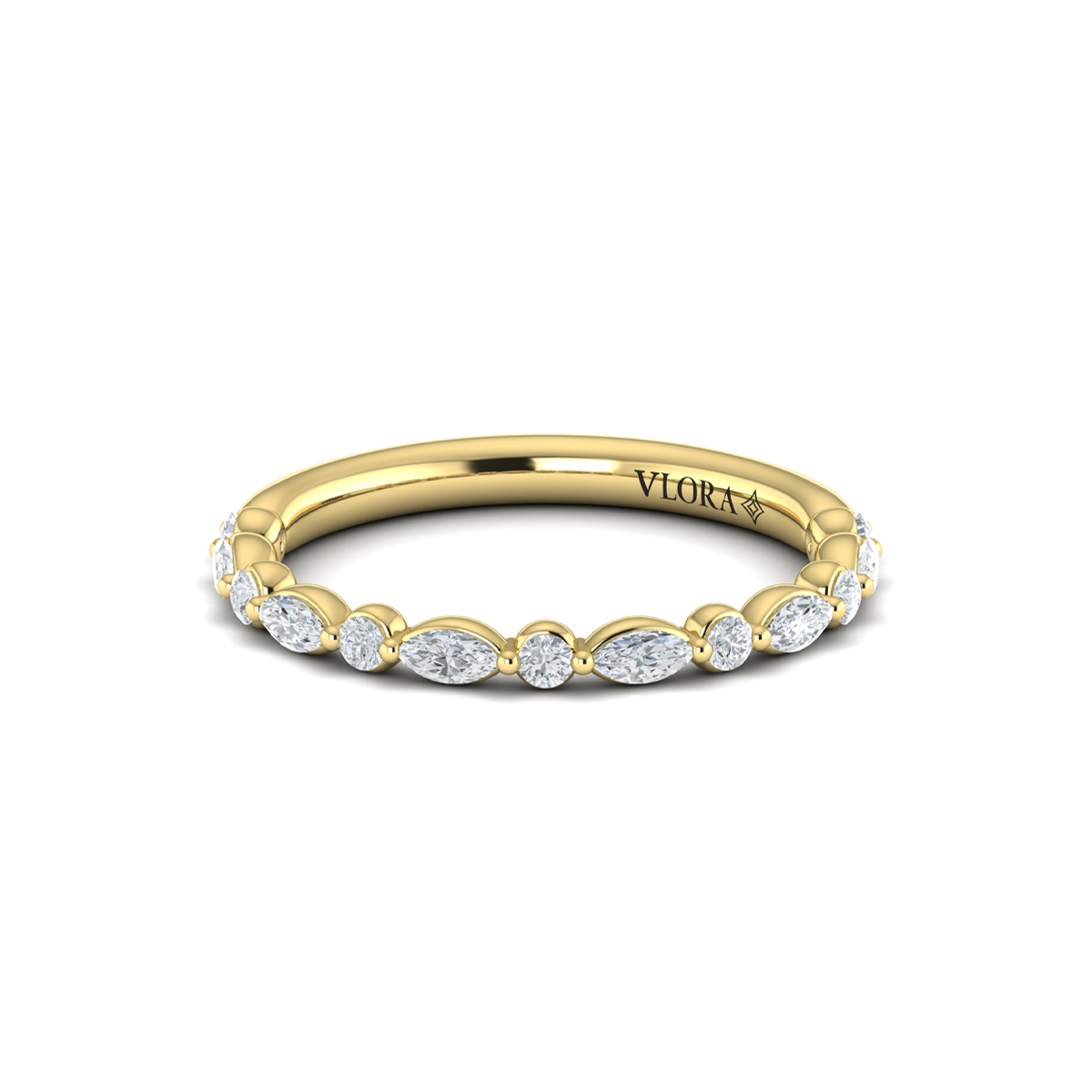 Matching Band for Harmony Engagement Ring