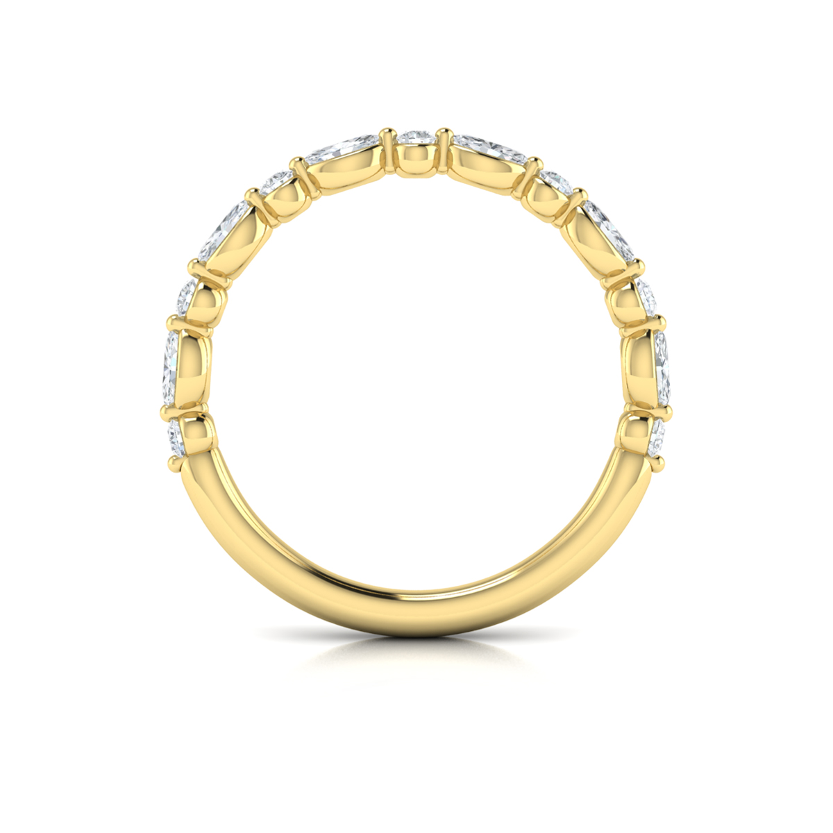 Matching Band for Harmony Engagement Ring