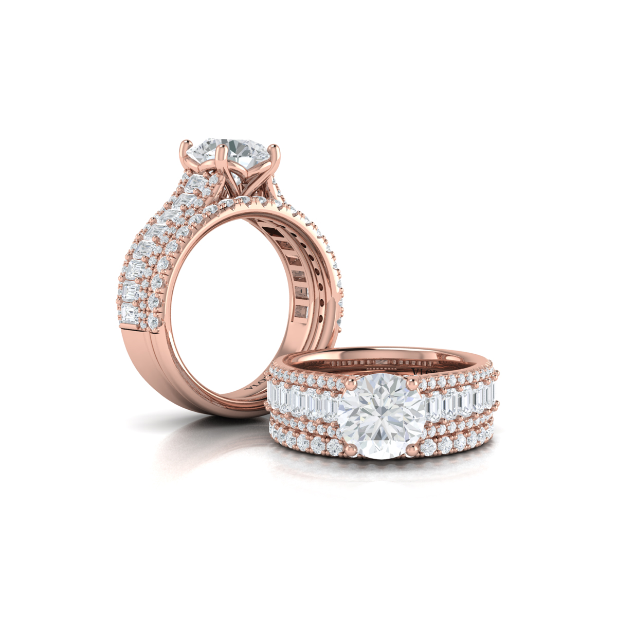 Matching Band for Opulence Oval Engagement Ring