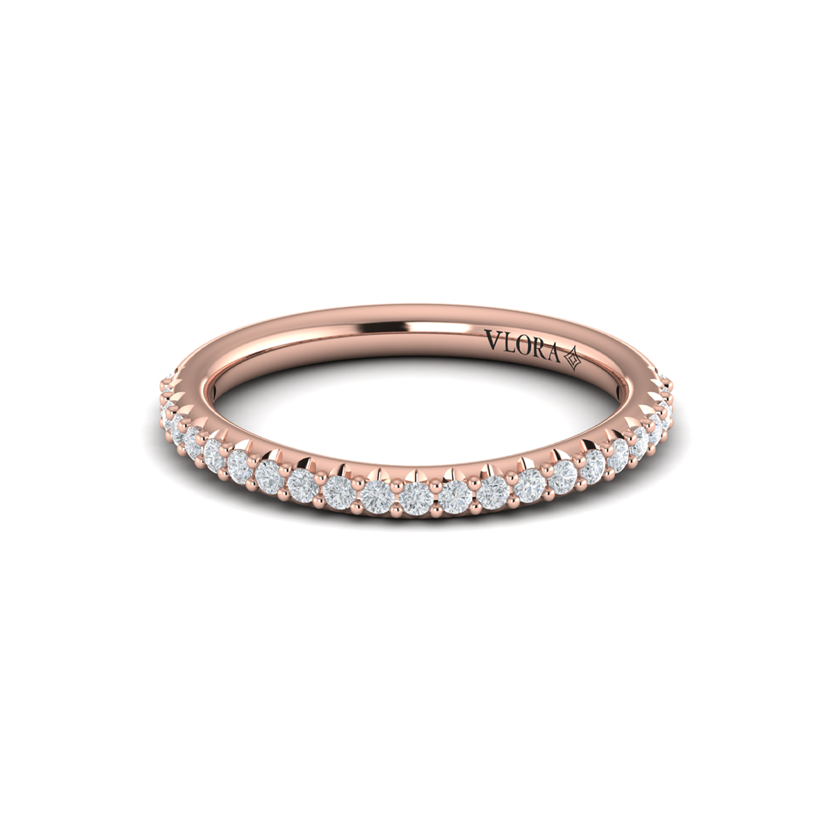 Matching Band for Ravishing Round Engagement Ring