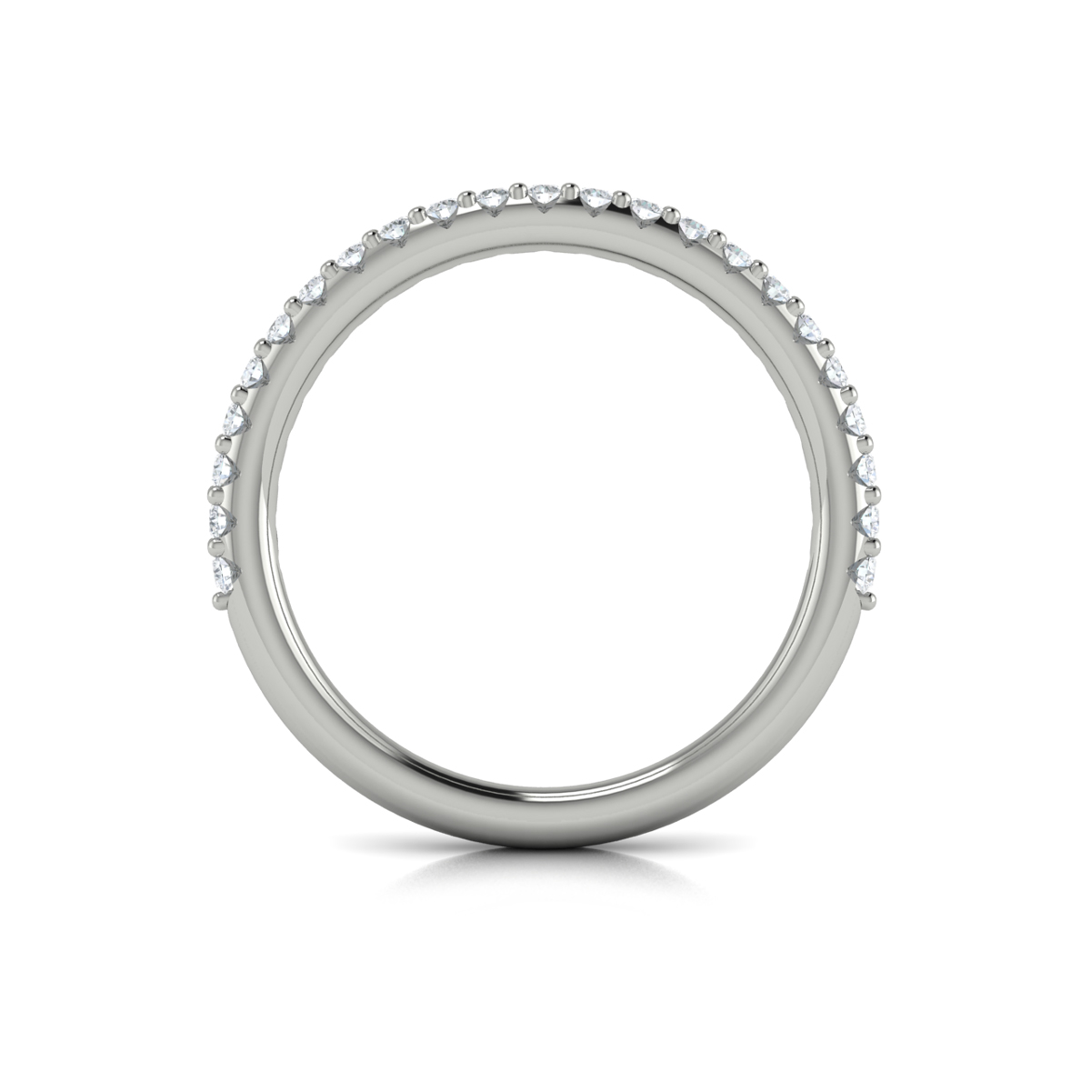 Matching Band for Ravishing Round Engagement Ring