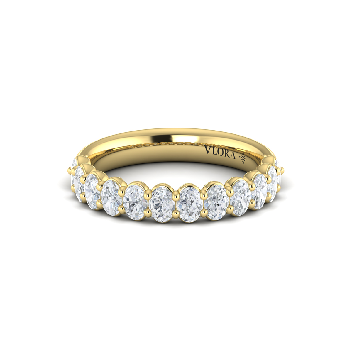 Matching Band for Eternal Oval Engagement Ring