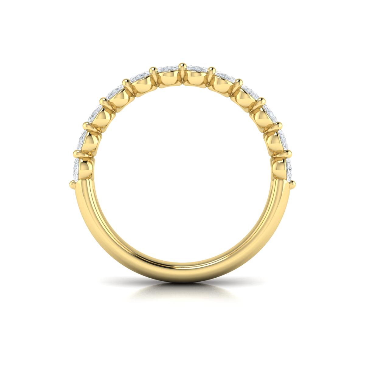 Matching Band for Eternal Oval Engagement Ring