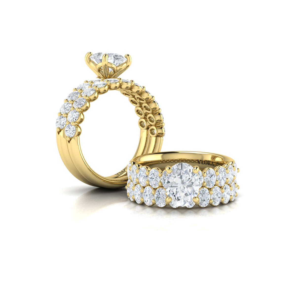 Matching Band for Eternal Oval Engagement Ring