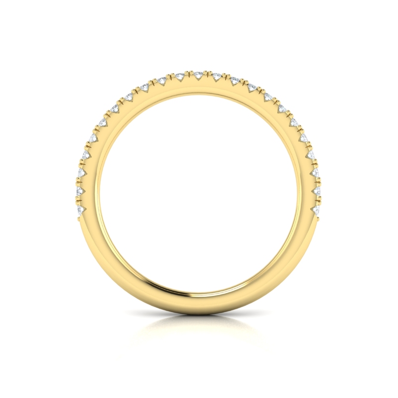 Matching Band for Floral Marquise Cluster Oval Engagement Ring
