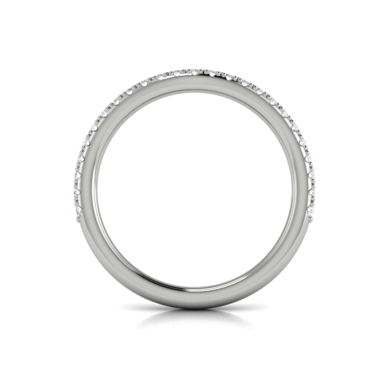 Matching Band for Twisted Pave Classic Engagement Ring