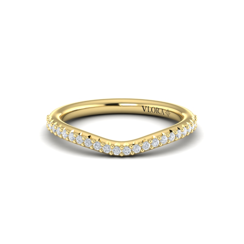 Matching Band for Arc Engagement Ring