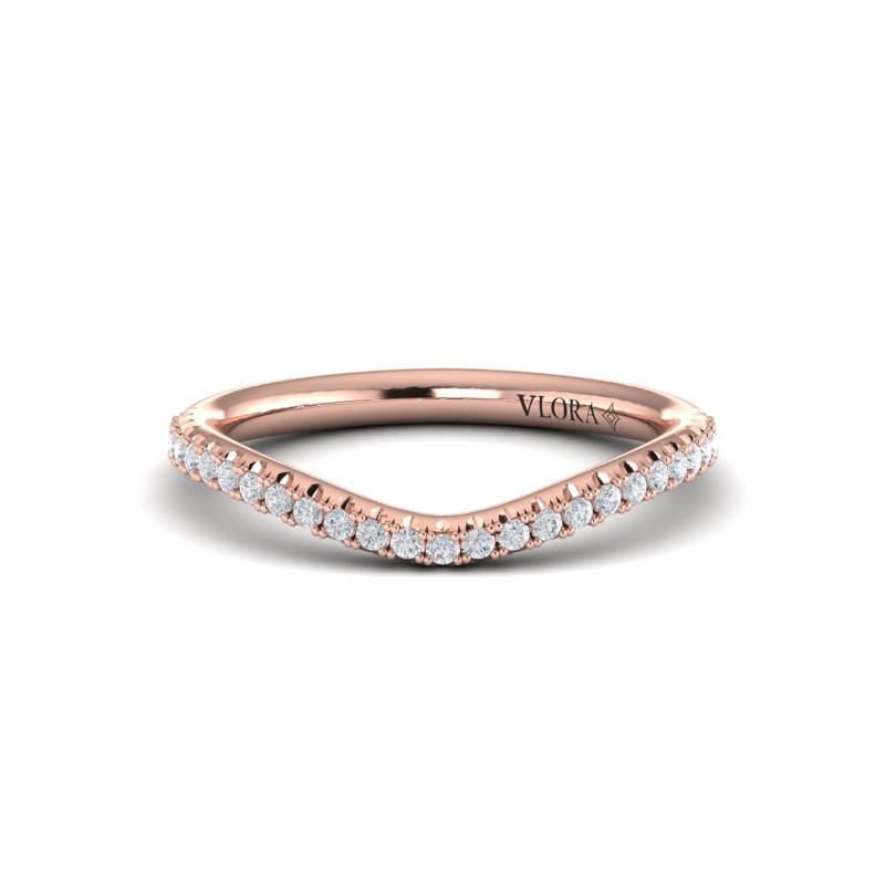 Matching Band for Bold Pave Engagement Ring