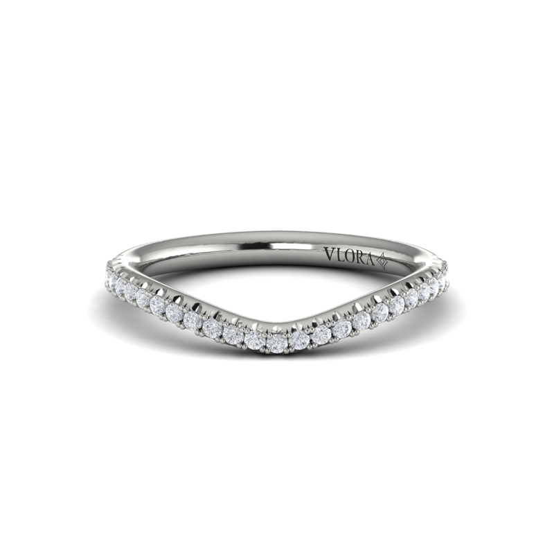 Matching Band for Bold Pave Engagement Ring