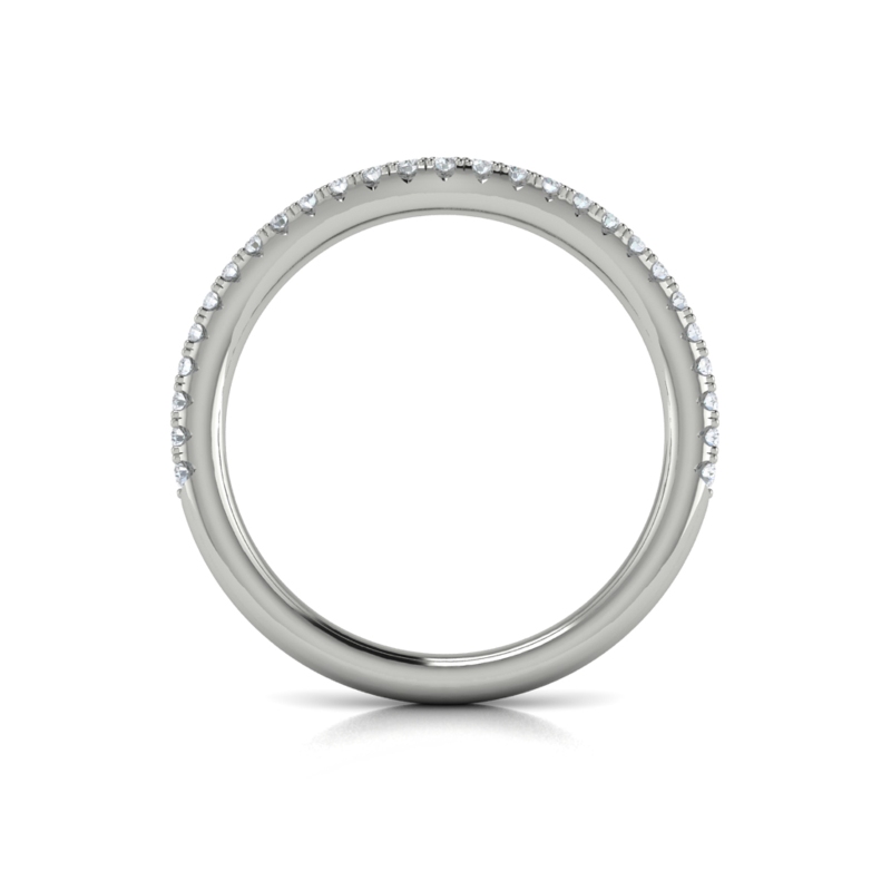 Matching Band for Bold Pave Engagement Ring