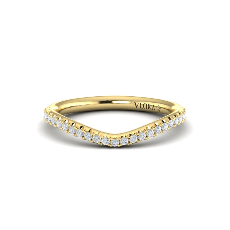 Matching Band for Bold Pave Engagement Ring