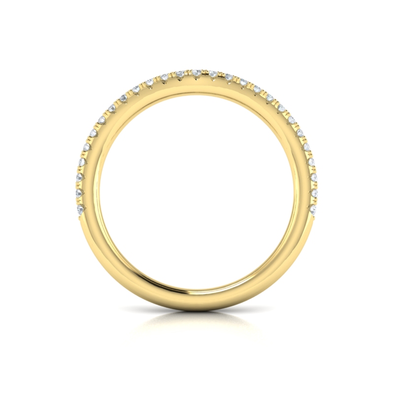 Matching Band for Bold Pave Engagement Ring