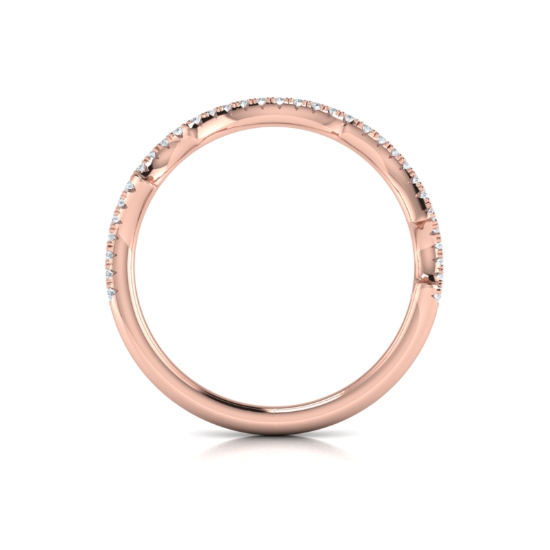 Matching Band for Botanical Oval Engagement Ring