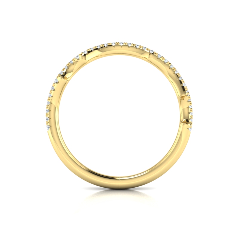 Matching Band for Botanical Oval Engagement Ring
