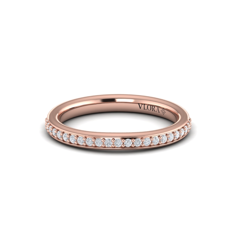 Matching Band for Emerald Cut Cathedral Engagement Ring