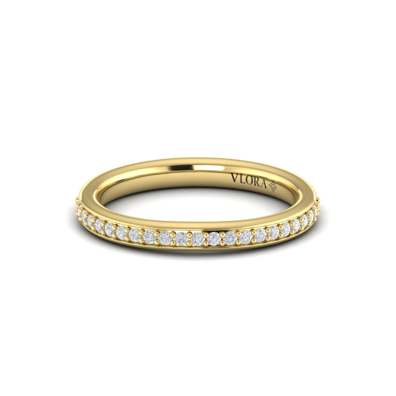 Matching Band for Emerald Cut Cathedral Engagement Ring