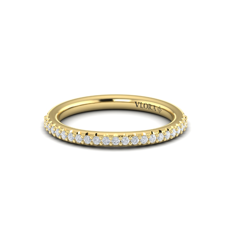 Matching Band for Oval Pave Cathedral Engagement Ring
