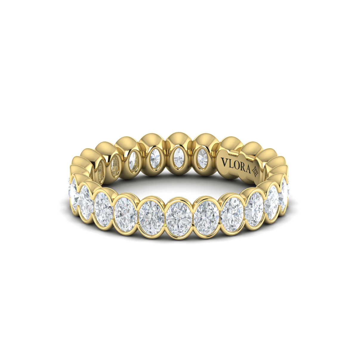 Endless Oval Eternity Ring