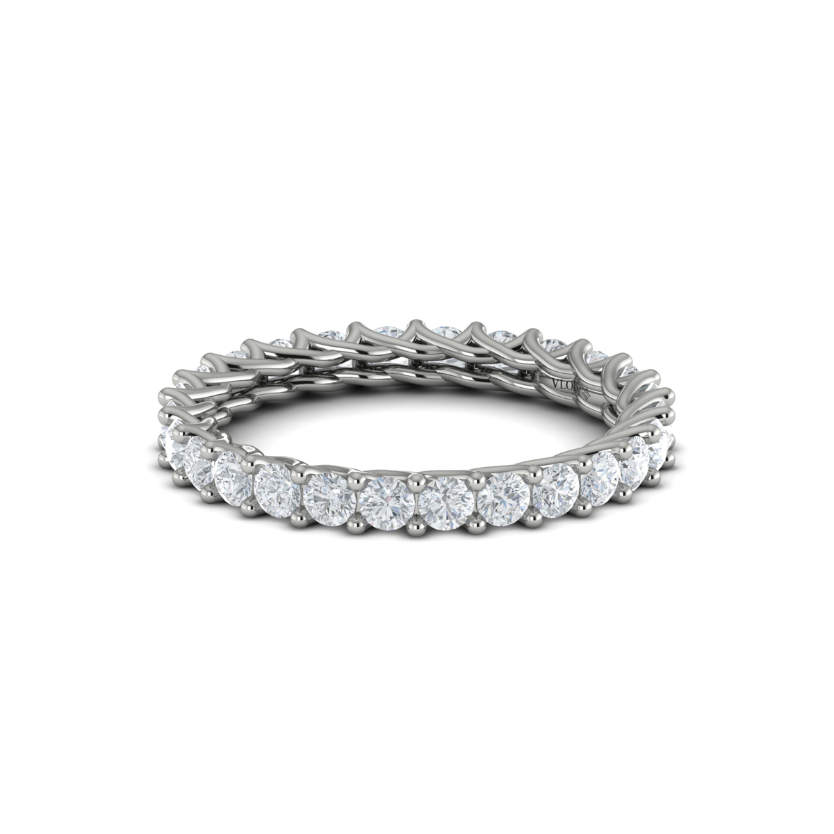 Woven Eternity Ring