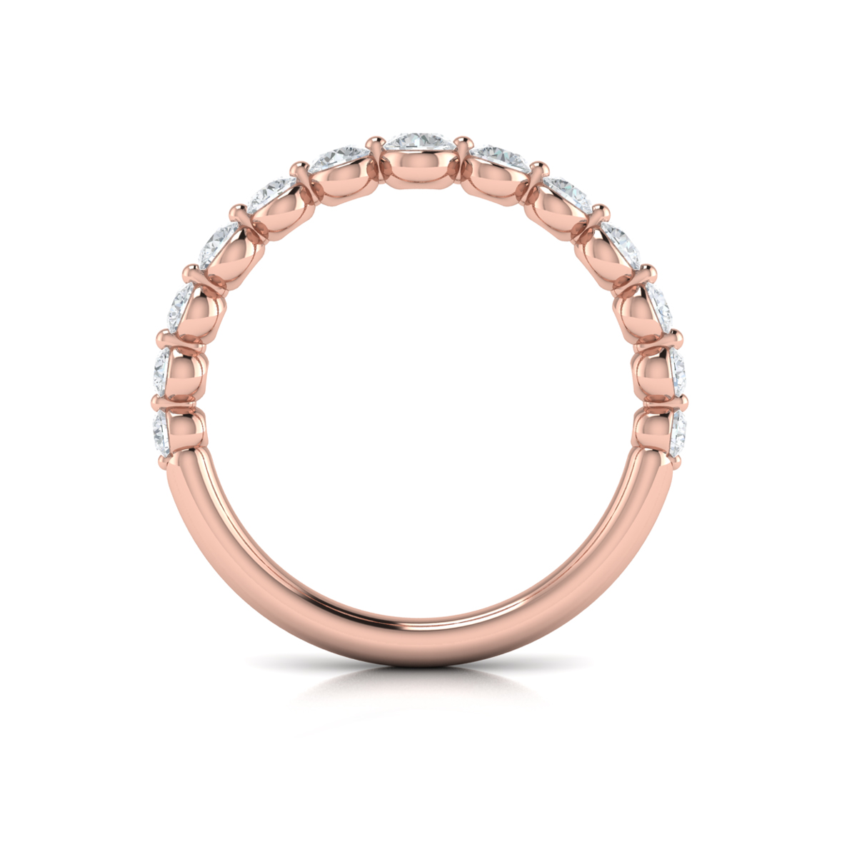 Shared Prong Stackable Band