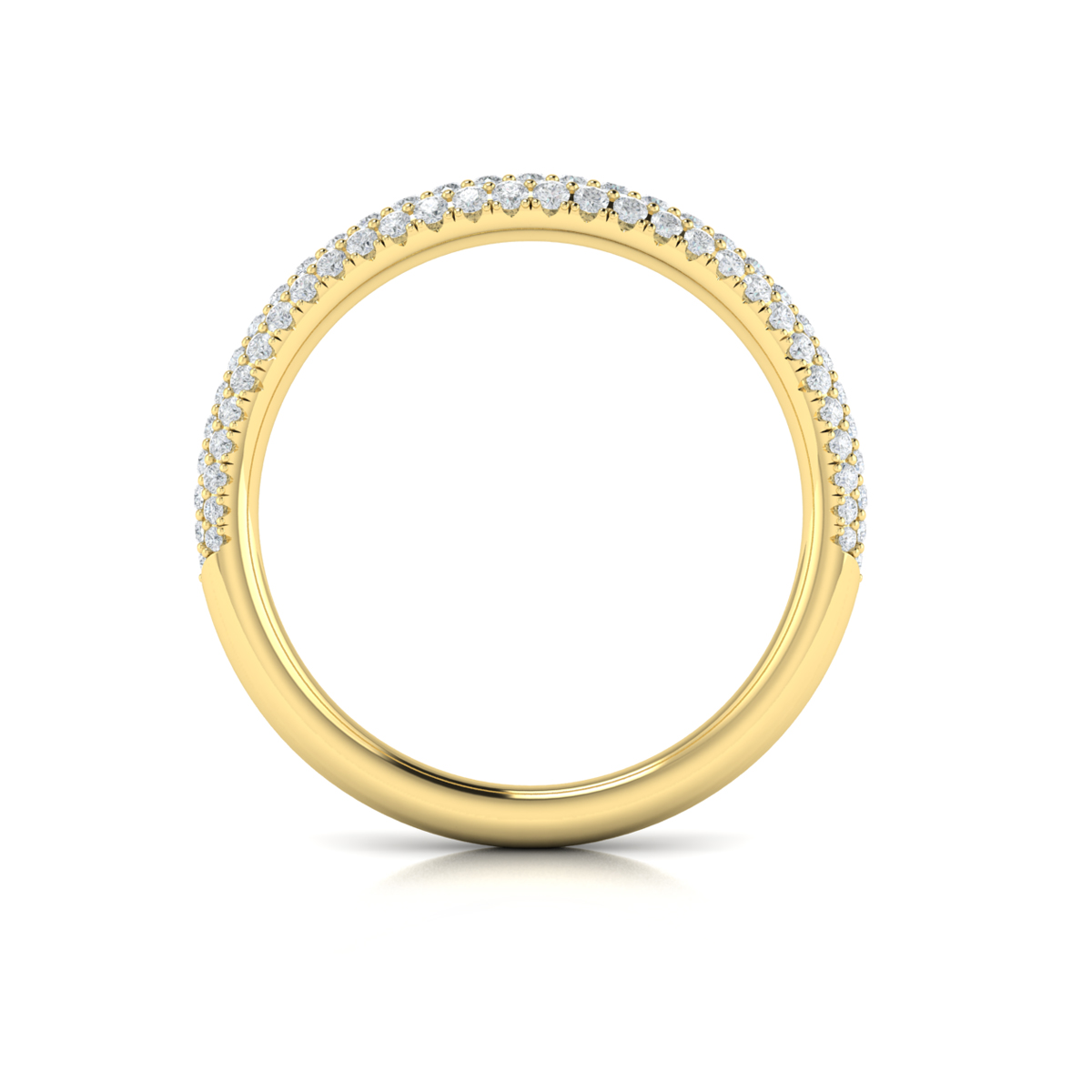 Pave Stackable Band