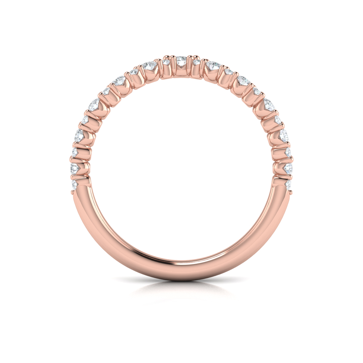 Chevron Contoured Band