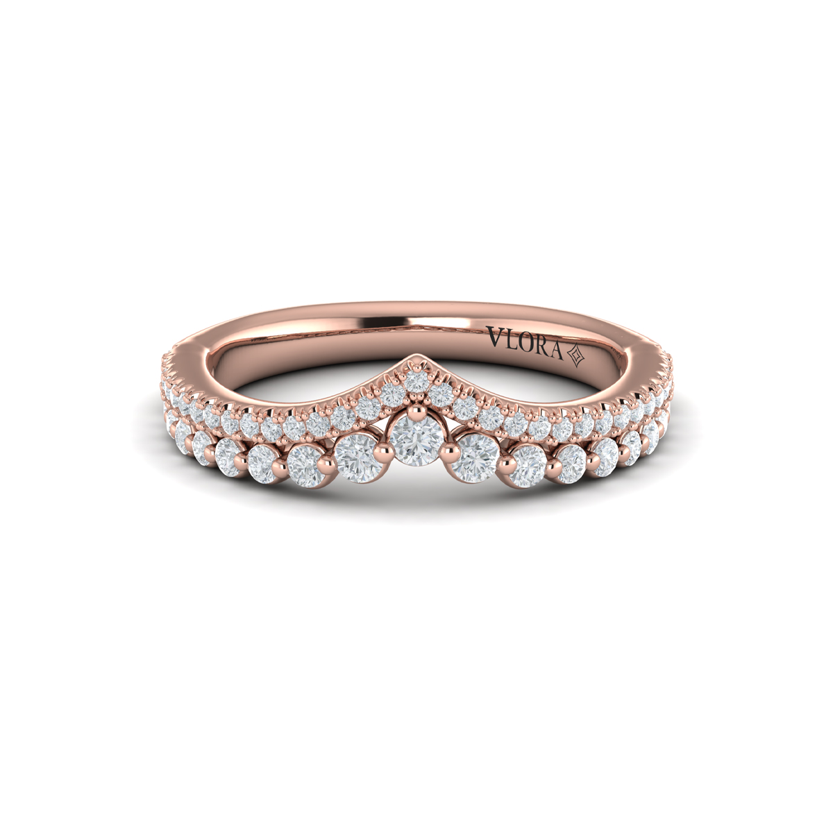 Regal Chevron Contoured Band