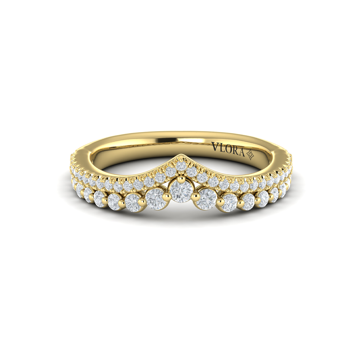 Regal Chevron Contoured Band