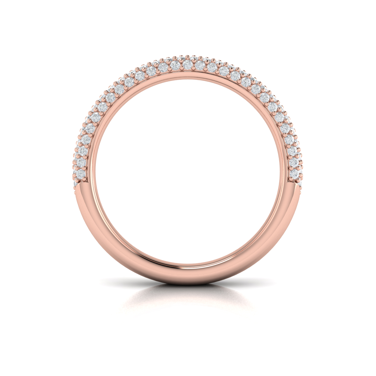 Pave Stackable Band