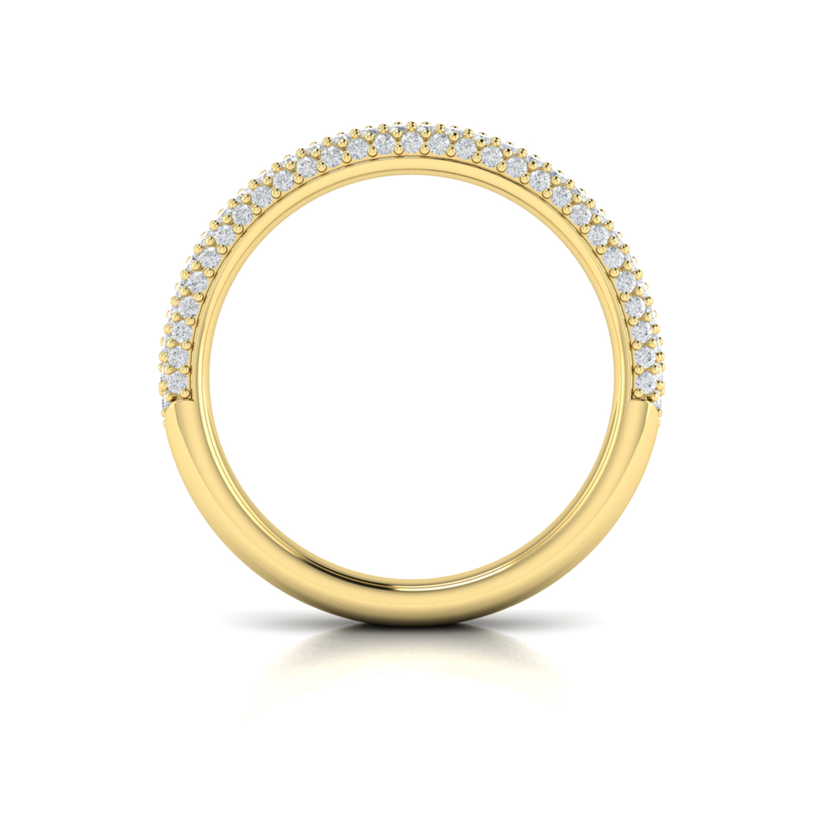 Pave Stackable Band