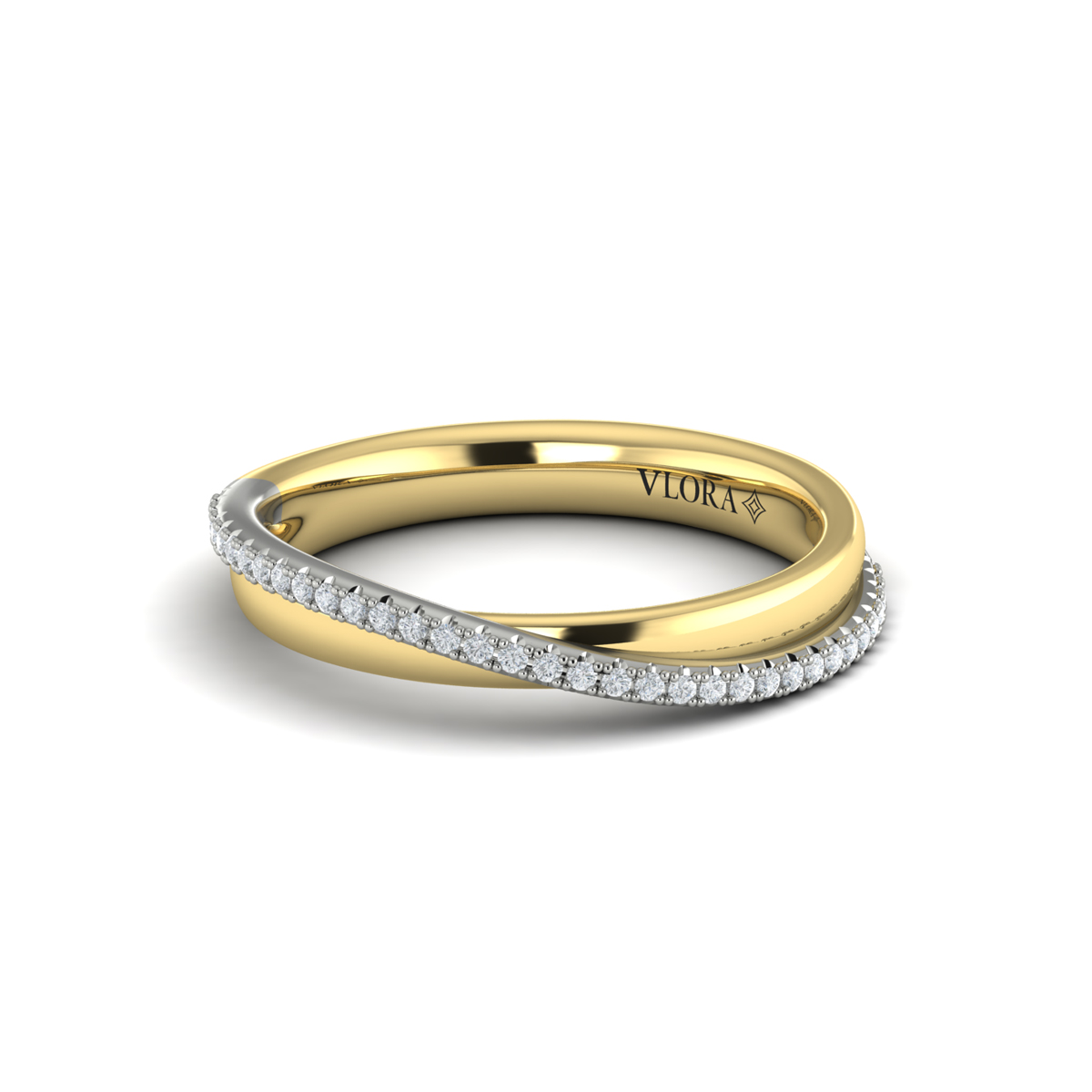 Delicate Wave Stackable Band