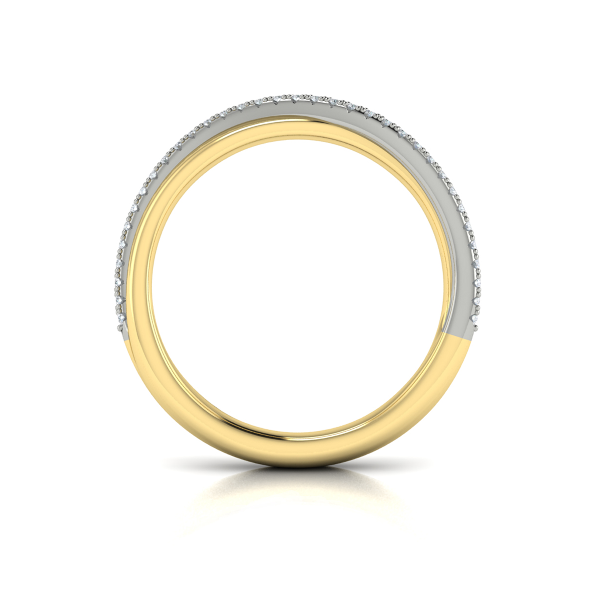 Delicate Wave Stackable Band