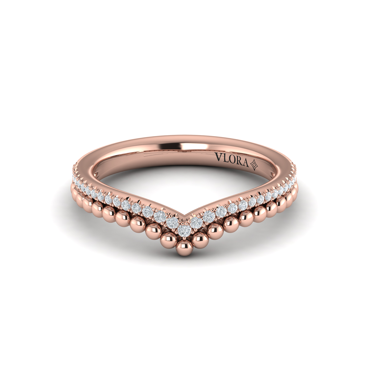 Beaded Chevron Band