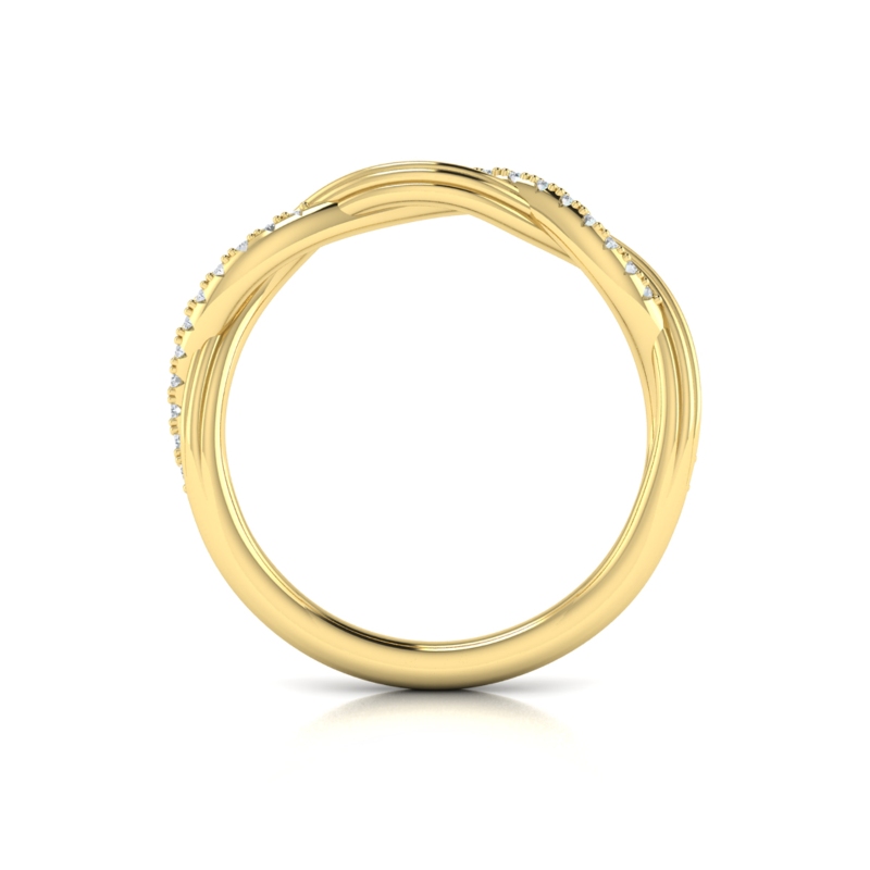 Entwined Stackable Band