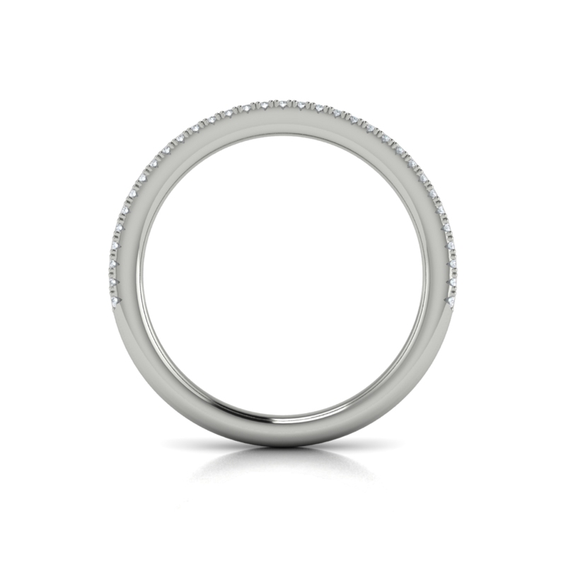 Open Pavé Diamond Band