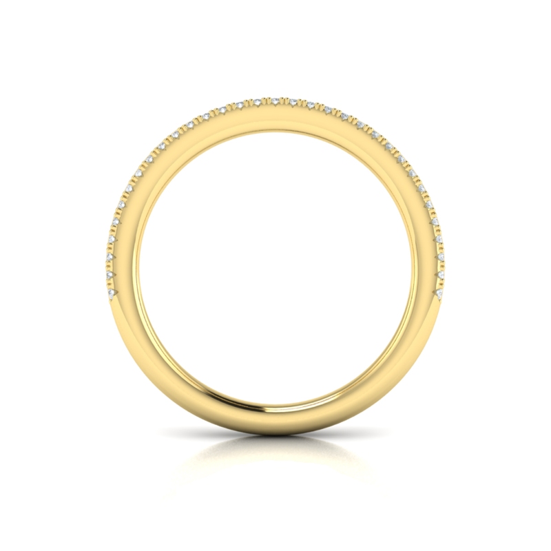 Open Pavé Diamond Band