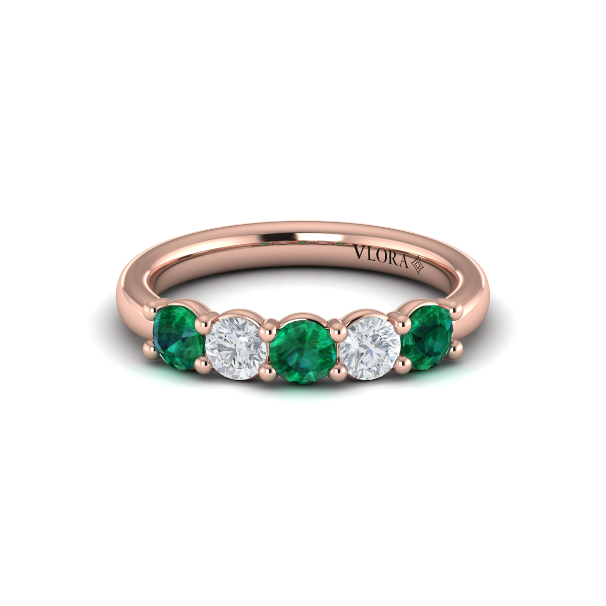 Emerald and Diamond Band