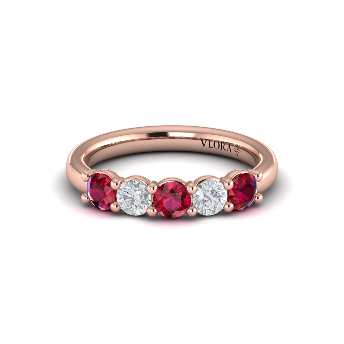 Ruby and Diamond Band