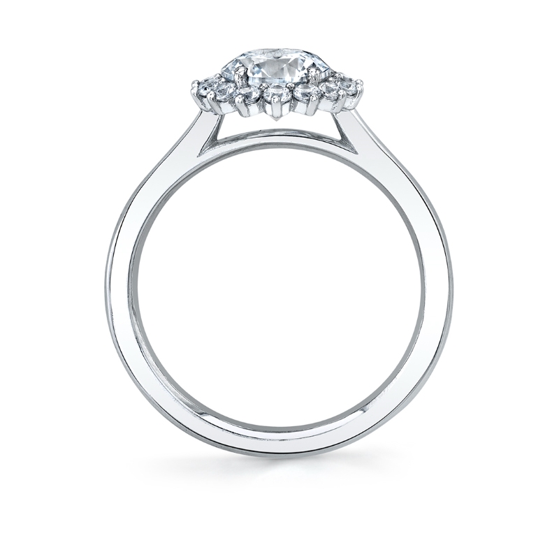 Unique Oval Engagement Ring - Farrah